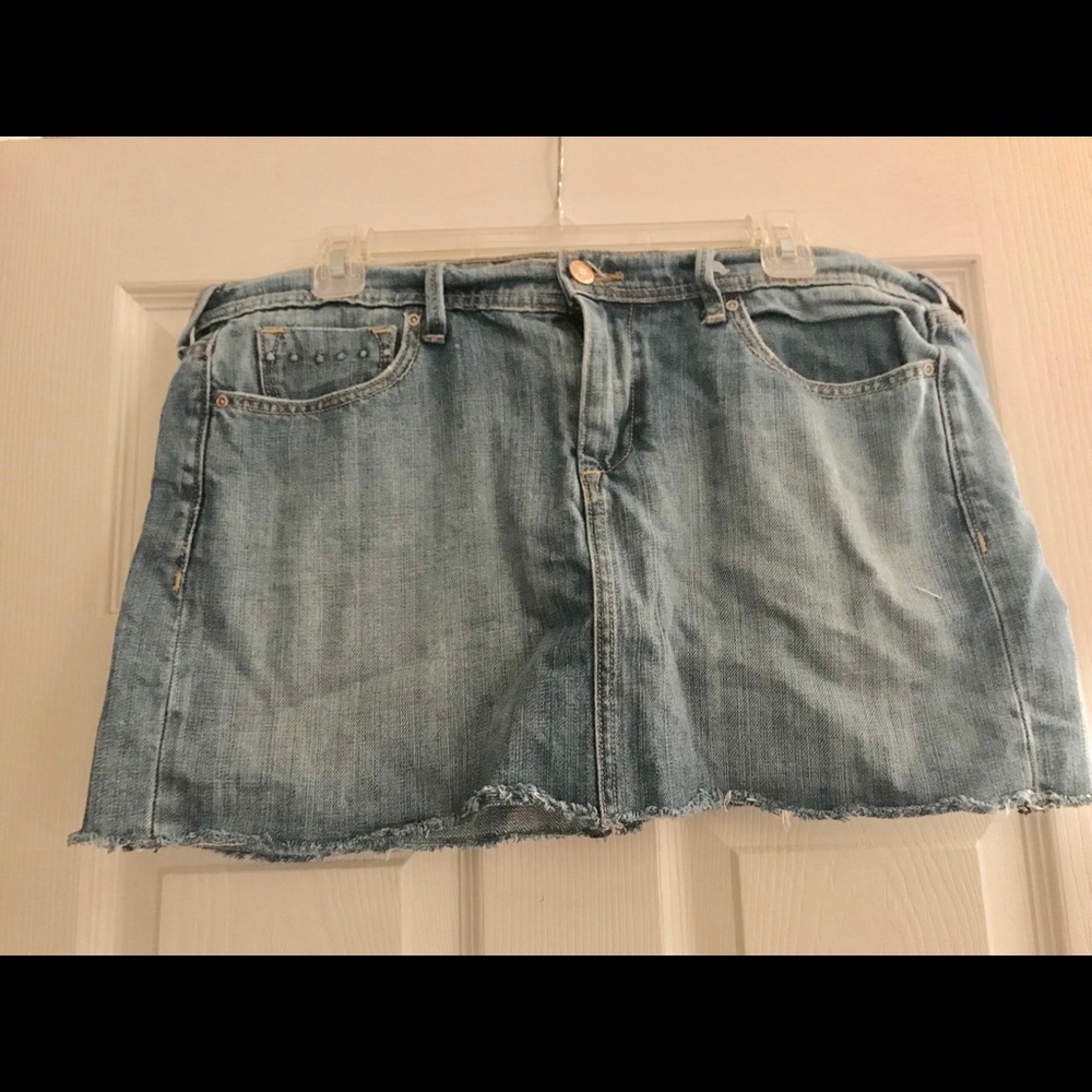 Old Navy Jean Mini-Skirt Sz 12